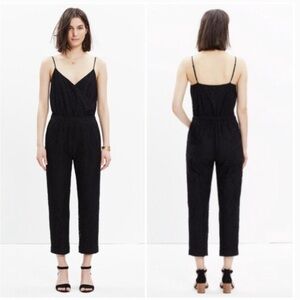 Madewell Faux Wrap Cami Jumpsuit